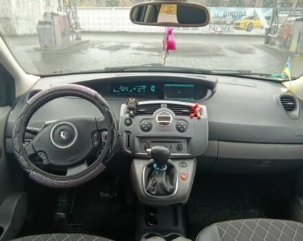 Черный Рено Сценик II, объемом двигателя 2 л и пробегом 272 тыс. км за 5900 $, фото 5 на Automoto.ua