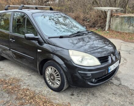 Черный Рено Сценик II, объемом двигателя 1.5 л и пробегом 215 тыс. км за 5000 $, фото 1 на Automoto.ua