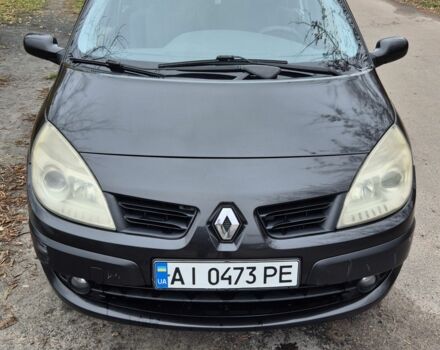 Черный Рено Сценик II, объемом двигателя 1.5 л и пробегом 215 тыс. км за 5000 $, фото 3 на Automoto.ua