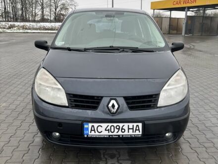 Черный Рено Сценик II, объемом двигателя 1.6 л и пробегом 276 тыс. км за 3600 $, фото 1 на Automoto.ua