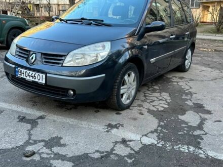Черный Рено Сценик II, объемом двигателя 1.6 л и пробегом 310 тыс. км за 4150 $, фото 1 на Automoto.ua