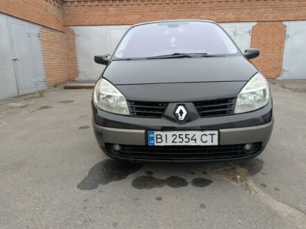 Черный Рено Сценик II, объемом двигателя 1.6 л и пробегом 194 тыс. км за 5500 $, фото 1 на Automoto.ua