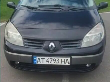 Черный Рено Сценик II, объемом двигателя 1.9 л и пробегом 240 тыс. км за 3700 $, фото 1 на Automoto.ua