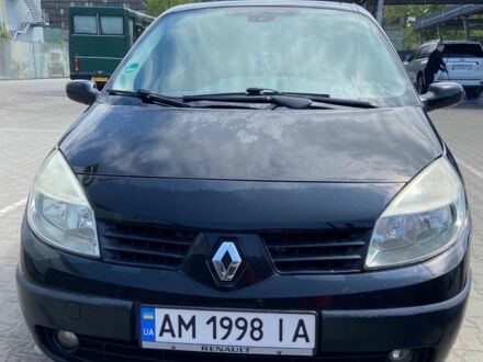 Рено Сценик II 2006 в Житомире на Automoto.ua Черный Рено Сценик II, объемом двигателя 1.6 л и пробегом 251 тыс. км за 4600 $, фото 1 на Automoto.ua