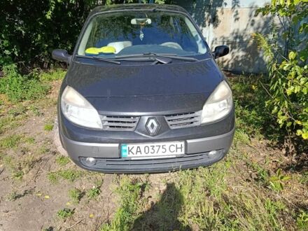 Черный Рено Сценик II, объемом двигателя 1.6 л и пробегом 240 тыс. км за 10053 $, фото 1 на Automoto.ua