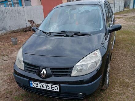 Рено Сценик II 2006 в Чернигове на Automoto.ua Черный Рено Сценик II, объемом двигателя 1.6 л и пробегом 257 тыс. км за 4300 $, фото 1 на Automoto.ua