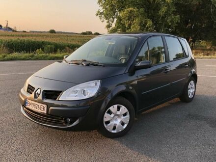 Рено Сценік II 2007 у Ромнах на Automoto.ua Чорний Рено Сценік II, об'ємом двигуна 1.6 л та пробігом 131 тис. км за 6199 $, фото 1 на Automoto.ua