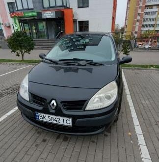 Черный Рено Сценик II, объемом двигателя 1.5 л и пробегом 270 тыс. км за 4700 $, фото 1 на Automoto.ua