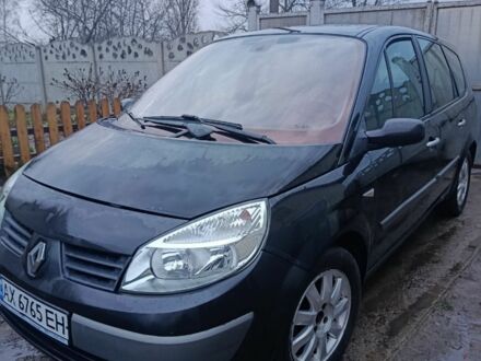 Черный Рено Сценик II, объемом двигателя 1.5 л и пробегом 270 тыс. км за 3900 $, фото 1 на Automoto.ua