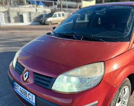 Красный Рено Сценик II, объемом двигателя 1.6 л и пробегом 218 тыс. км за 5699 $, фото 8 на Automoto.ua