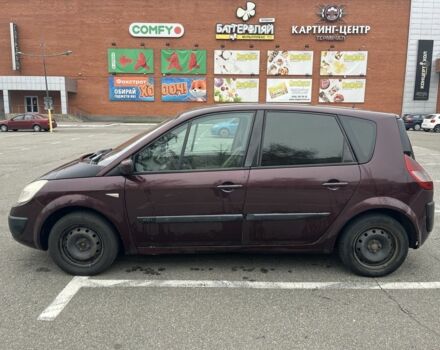 Красный Рено Сценик II, объемом двигателя 1.5 л и пробегом 292 тыс. км за 3200 $, фото 6 на Automoto.ua