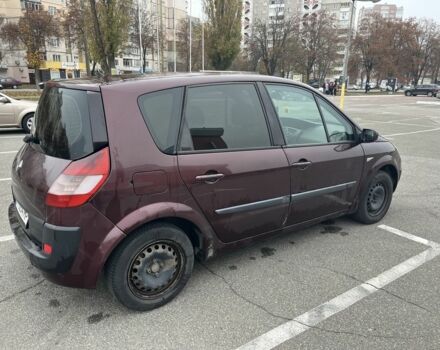 Красный Рено Сценик II, объемом двигателя 1.5 л и пробегом 292 тыс. км за 3200 $, фото 3 на Automoto.ua
