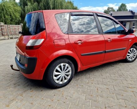 Красный Рено Сценик II, объемом двигателя 1.6 л и пробегом 205 тыс. км за 4700 $, фото 7 на Automoto.ua