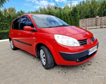 Красный Рено Сценик II, объемом двигателя 1.6 л и пробегом 205 тыс. км за 4700 $, фото 4 на Automoto.ua