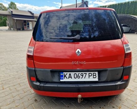 Красный Рено Сценик II, объемом двигателя 1.6 л и пробегом 205 тыс. км за 4700 $, фото 9 на Automoto.ua