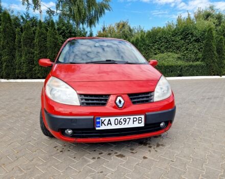 Красный Рено Сценик II, объемом двигателя 1.6 л и пробегом 205 тыс. км за 4700 $, фото 3 на Automoto.ua