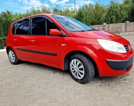 Красный Рено Сценик II, объемом двигателя 1.6 л и пробегом 205 тыс. км за 4700 $, фото 5 на Automoto.ua
