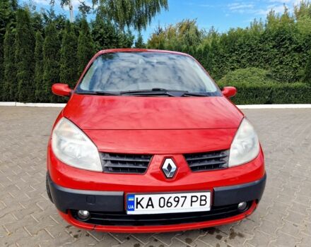 Красный Рено Сценик II, объемом двигателя 1.6 л и пробегом 205 тыс. км за 4700 $, фото 2 на Automoto.ua