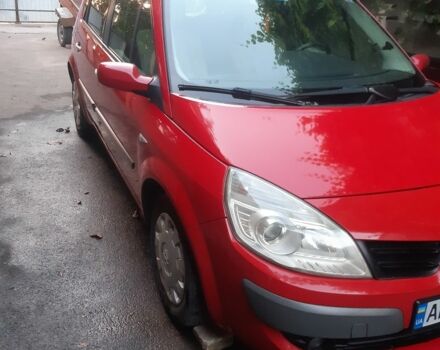 Красный Рено Сценик II, объемом двигателя 1.5 л и пробегом 264 тыс. км за 5650 $, фото 7 на Automoto.ua