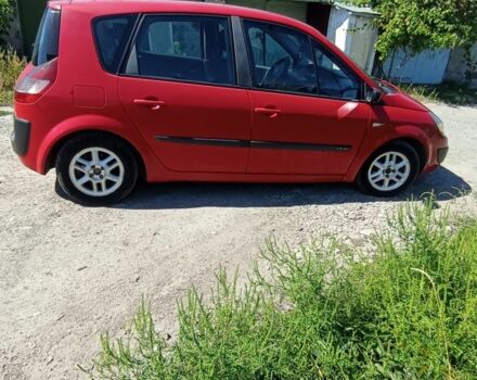 Красный Рено Сценик II, объемом двигателя 1.6 л и пробегом 345 тыс. км за 3300 $, фото 7 на Automoto.ua