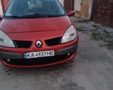 Красный Рено Сценик II, объемом двигателя 1.9 л и пробегом 220 тыс. км за 5300 $, фото 8 на Automoto.ua