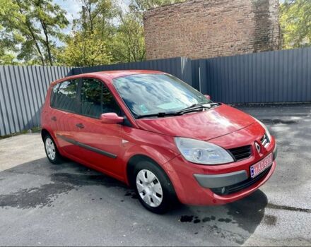 Красный Рено Сценик II, объемом двигателя 1.6 л и пробегом 202 тыс. км за 5350 $, фото 1 на Automoto.ua