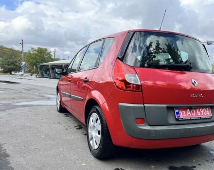 Красный Рено Сценик II, объемом двигателя 1.6 л и пробегом 202 тыс. км за 5350 $, фото 5 на Automoto.ua