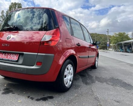 Красный Рено Сценик II, объемом двигателя 1.6 л и пробегом 202 тыс. км за 5350 $, фото 3 на Automoto.ua