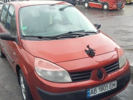 Червоний Рено Сценік II, об'ємом двигуна 1.6 л та пробігом 200 тис. км за 3500 $, фото 1 на Automoto.ua