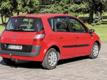 Рено Сценик II 2004 в Светловдске на Automoto.ua Красный Рено Сценик II, объемом двигателя 1.4 л и пробегом 242 тыс. км за 3500 $, фото 1 на Automoto.ua