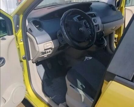 Жовтий Рено Сценік II, об'ємом двигуна 1.9 л та пробігом 188 тис. км за 4600 $, фото 5 на Automoto.ua