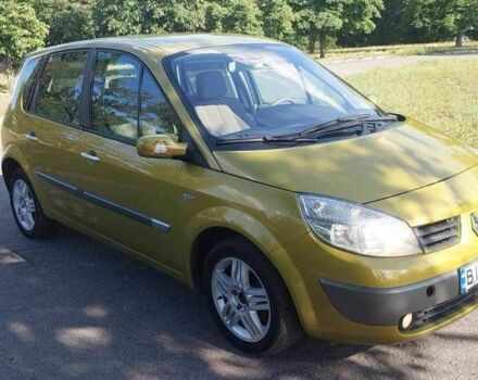 Желтый Рено Сценик II, объемом двигателя 1.6 л и пробегом 177 тыс. км за 6000 $, фото 7 на Automoto.ua