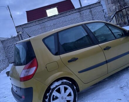 Жовтий Рено Сценік II, об'ємом двигуна 1.6 л та пробігом 230 тис. км за 4800 $, фото 8 на Automoto.ua