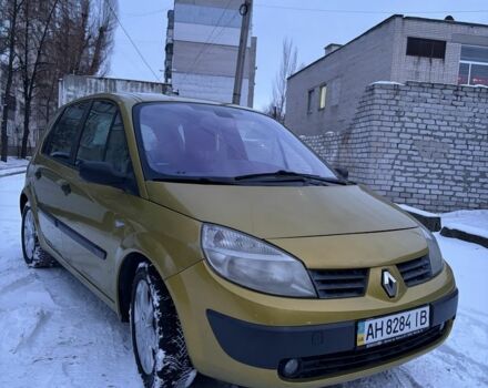 Жовтий Рено Сценік II, об'ємом двигуна 1.6 л та пробігом 230 тис. км за 4800 $, фото 1 на Automoto.ua