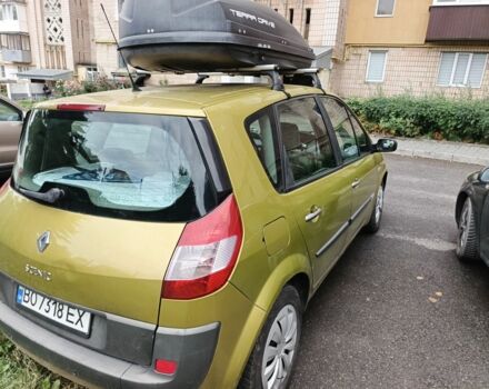 Желтый Рено Сценик II, объемом двигателя 2 л и пробегом 240 тыс. км за 4500 $, фото 6 на Automoto.ua