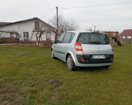 Серый Рено Сценик II, объемом двигателя 1.6 л и пробегом 220 тыс. км за 3900 $, фото 3 на Automoto.ua