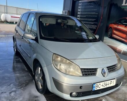 Серый Рено Сценик II, объемом двигателя 1.9 л и пробегом 200 тыс. км за 3350 $, фото 2 на Automoto.ua