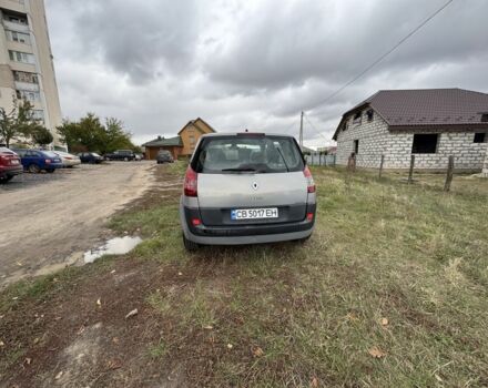 Рено Сценик II 2005 в Чернигове на Automoto.ua Серый Рено Сценик II, объемом двигателя 1.6 л и пробегом 190 тыс. км за 4900 $, фото 4 на Automoto.ua
