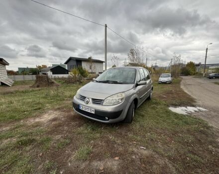 Рено Сценик II 2005 в Чернигове на Automoto.ua Серый Рено Сценик II, объемом двигателя 1.6 л и пробегом 190 тыс. км за 4900 $, фото 2 на Automoto.ua