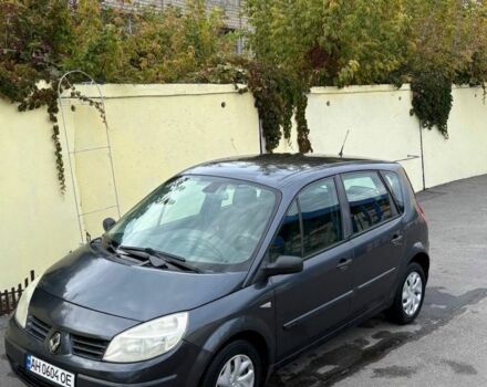 Серый Рено Сценик II, объемом двигателя 1.6 л и пробегом 250 тыс. км за 4600 $, фото 1 на Automoto.ua
