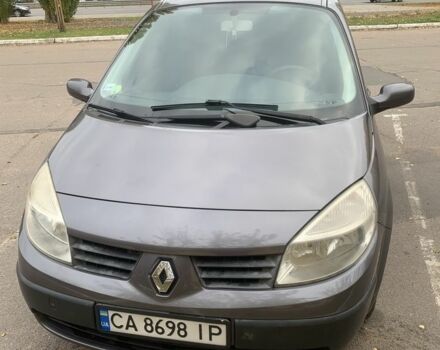 Сірий Рено Сценік II, об'ємом двигуна 1.6 л та пробігом 210 тис. км за 5300 $, фото 2 на Automoto.ua