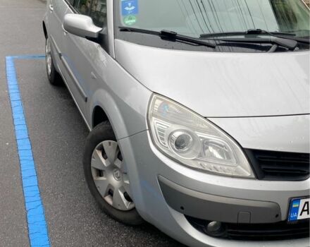 Сірий Рено Сценік II, об'ємом двигуна 1.6 л та пробігом 101 тис. км за 6700 $, фото 1 на Automoto.ua