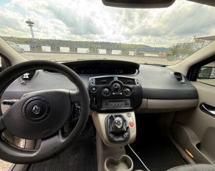 Сірий Рено Сценік II, об'ємом двигуна 1.6 л та пробігом 220 тис. км за 4550 $, фото 11 на Automoto.ua