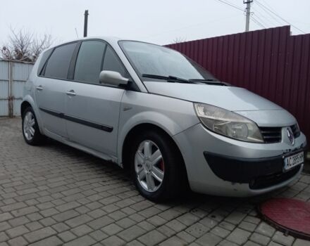 Серый Рено Сценик II, объемом двигателя 1.5 л и пробегом 375 тыс. км за 3450 $, фото 9 на Automoto.ua