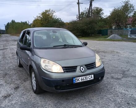 Серый Рено Сценик II, объемом двигателя 1.5 л и пробегом 370 тыс. км за 3350 $, фото 6 на Automoto.ua