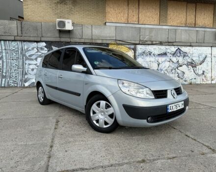 Сірий Рено Сценік II, об'ємом двигуна 1.6 л та пробігом 220 тис. км за 4550 $, фото 9 на Automoto.ua