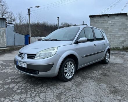 Серый Рено Сценик II, объемом двигателя 1.6 л и пробегом 189 тыс. км за 5350 $, фото 1 на Automoto.ua