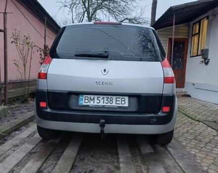 Серый Рено Сценик II, объемом двигателя 1.6 л и пробегом 305 тыс. км за 4300 $, фото 4 на Automoto.ua
