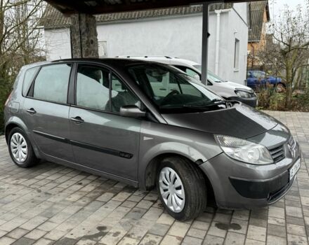 Серый Рено Сценик II, объемом двигателя 1.9 л и пробегом 220 тыс. км за 3450 $, фото 4 на Automoto.ua