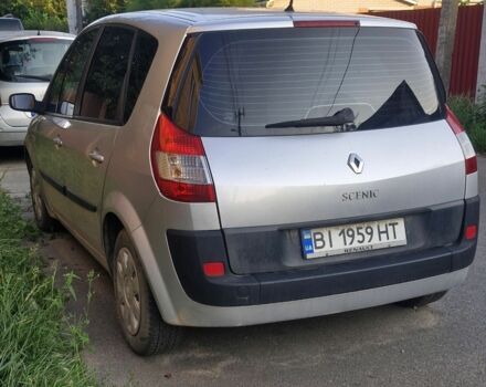 Сірий Рено Сценік II, об'ємом двигуна 1.6 л та пробігом 192 тис. км за 4600 $, фото 2 на Automoto.ua